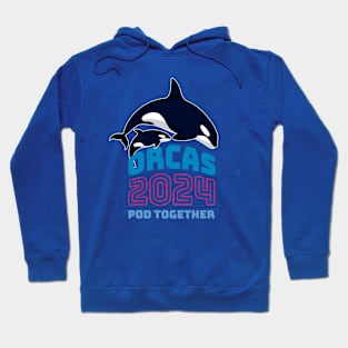 Vote Orcas in 2024 Hoodie